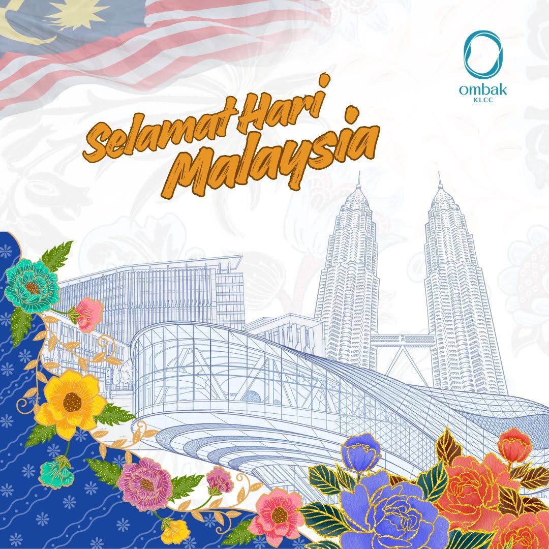 Ombak KLCC Wishes Malaysians a Happy Malaysia Day