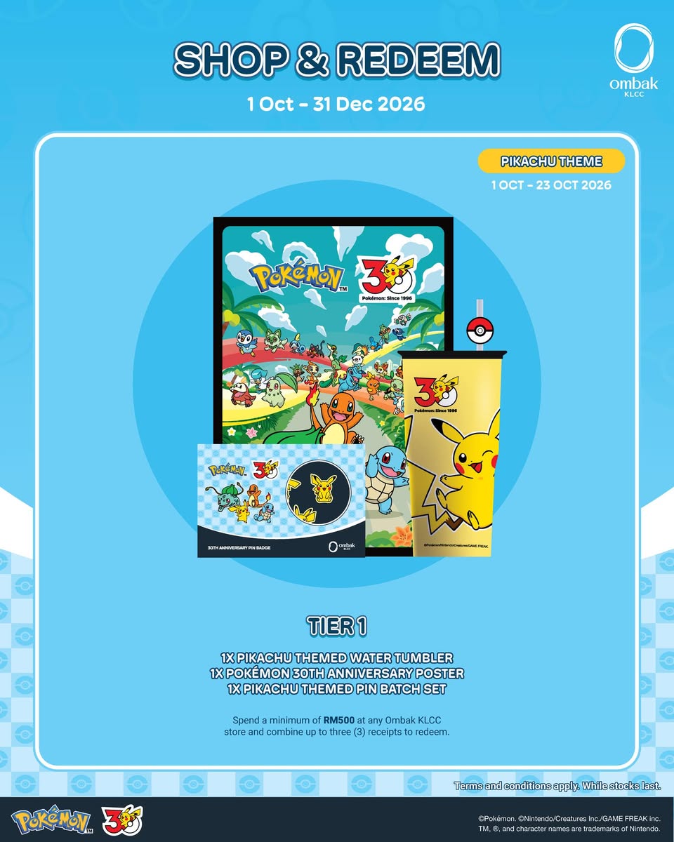 Tier 1 reward at Ombak KLCC