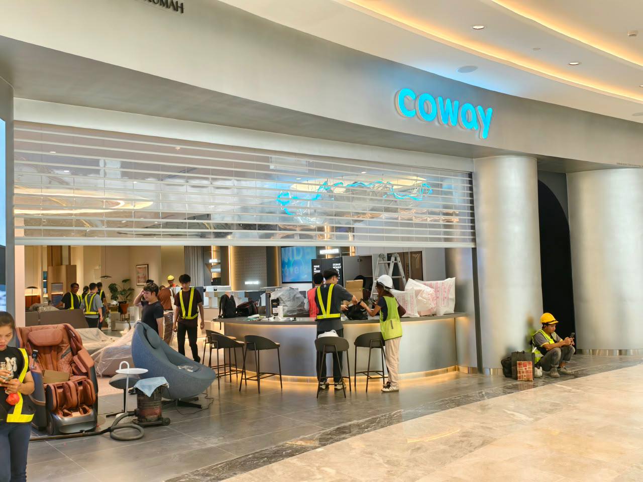 Retail spaces ready at Ombak KLCC
