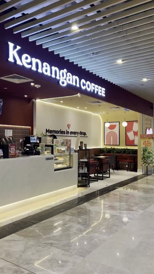 Kenangan Coffee at Ombak KLCC Concourse Level for Daily Brew