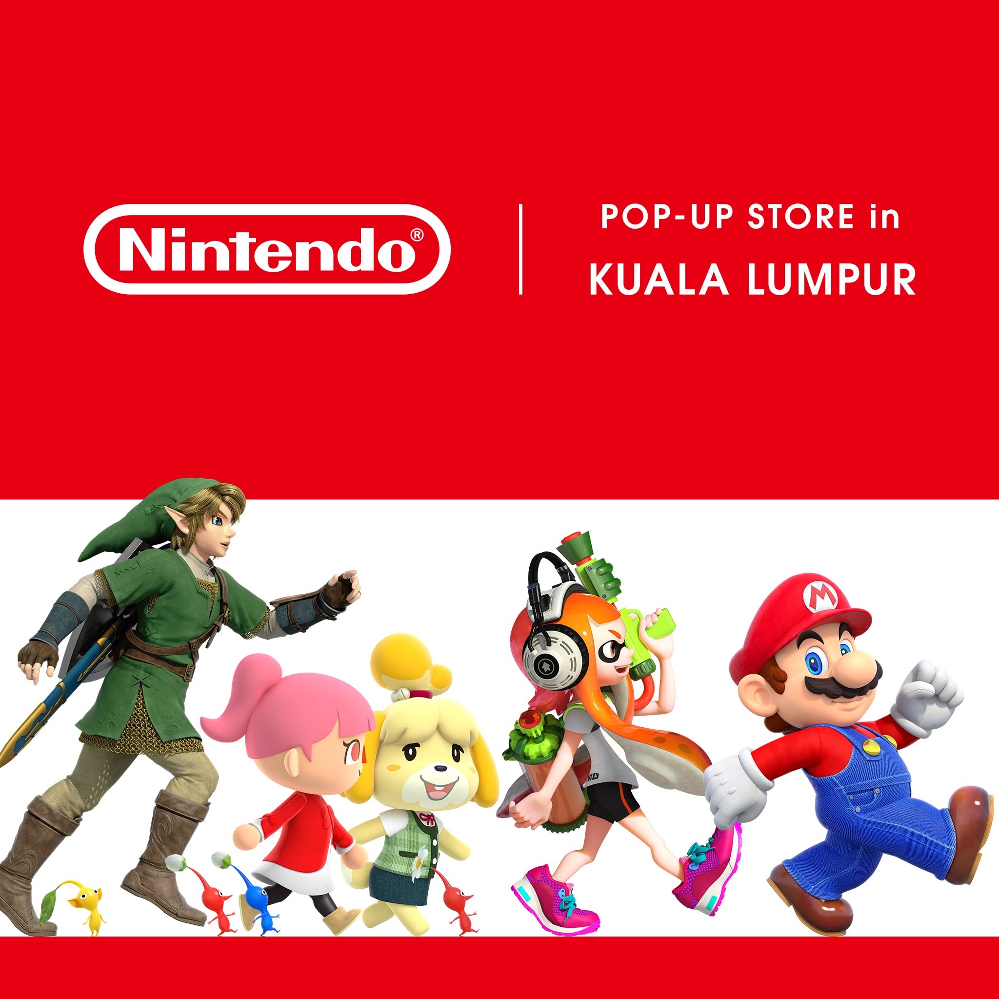 Nintendo POP-UP Store in Kuala Lumpur