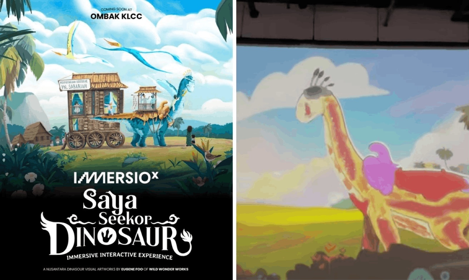 Saya Seekor Dinosaur at Ombak KLCC Is RM5 Through 1 September